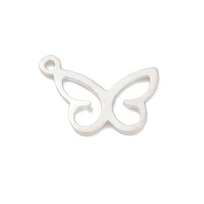 925 Sterling Silver Hollow Charms