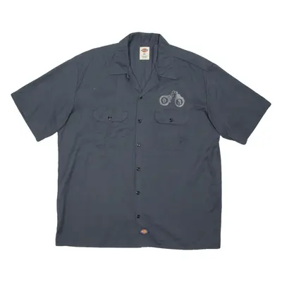 DICKIES Mens Worker Shirt Grey XL