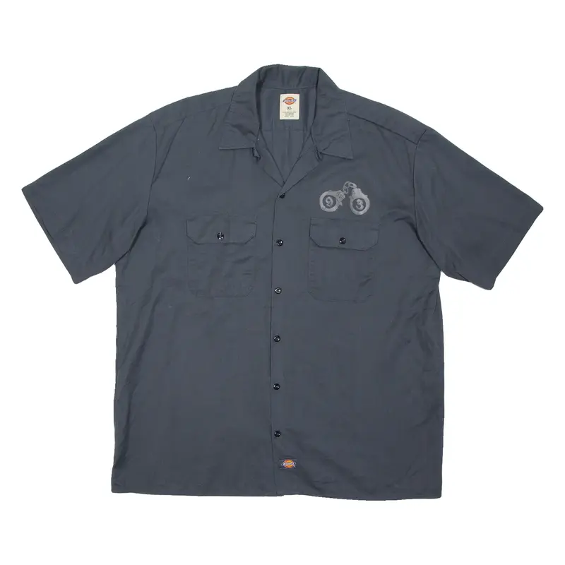 DICKIES Mens Worker Shirt Grey XL