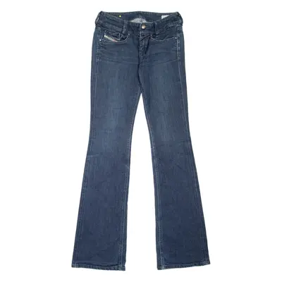 DIESEL Louvely Womens Jeans Blue Slim Bootcut W28 L34