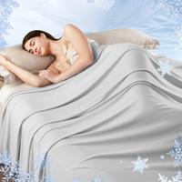 Reversible Cooling Blanket,   Soft Air Conditioning Blanket, Lightweight Smooth Breathable Portable Throw for Hot Sleepers, T...