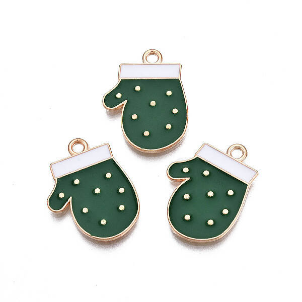 Christmas Style Alloy Enamel Pendants