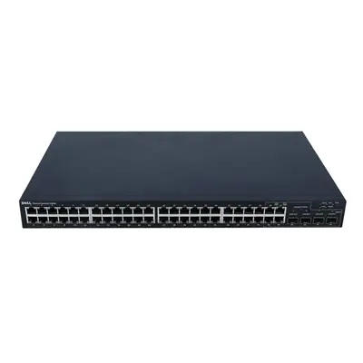 PC5448 Dell PowerConnect 5448 48 x Ports 10/100/1000Base-T + 4 x SFP Ports Layer 3 Managed 1U Rack-mountable Gigabit Ethernet...
