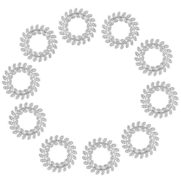 10Pcs 304 Stainless Steel Linking Rings