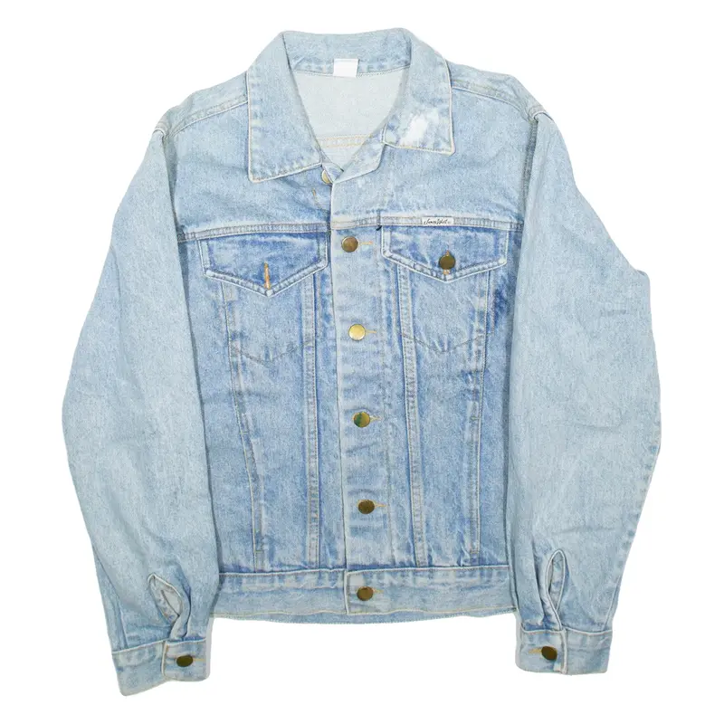 JAMES WEST Mens Denim Jacket Blue M
