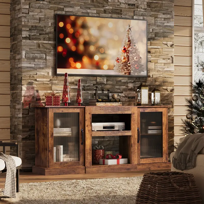 WLIVE Retro TV Stand for 65\