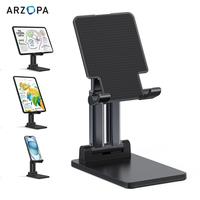ARZOPA CellPhone Folding Stand, Adjustable & Foldable Sturdy Holder for Desk Smartphone Accessories Compatible iPhone, iPad, ...