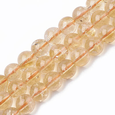 Natural Citrine Beads Strands