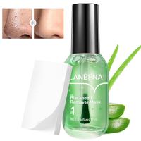 LANBENA Pore Care Beauty Lotion Nose Strips Green Tea Oil Blackhead Removal/ Pores Shrinking Serum Vegan Moisture after Black...
