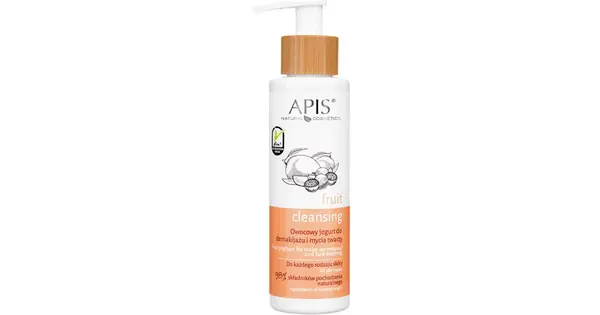 Apis Natural Cosmetics Fruit cleansing emulsion make-up remover for una perfect skin cleansing 150 ml