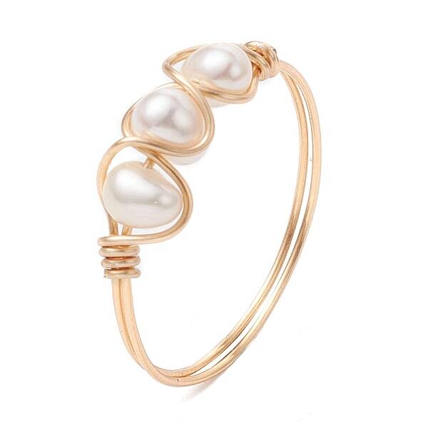 Natural Pearl Finger Rings