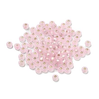 Frosted Silver Lined Glass Seed Beads