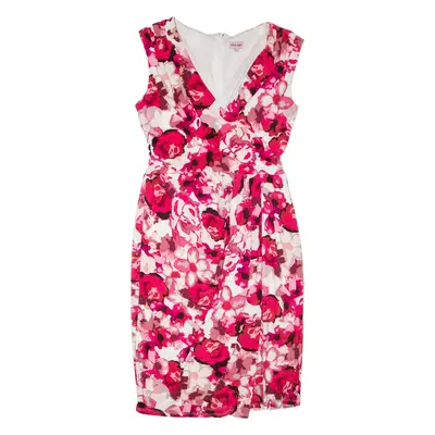 PHASE EIGHT Womens Day Dress Pink Floral Sleeveless Knee Length M