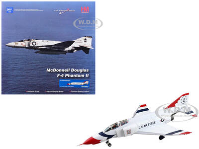 McDonnell Douglas F-4E Phantom II Fighter-Bomber Aircraft Thunderbirds No.1 Plane, 1973/74 Season United States Air Force ...