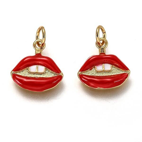Brass Enamel Charms
