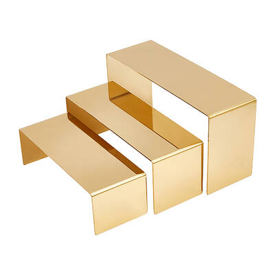 Stainless Steel Display Riser Stand Sets