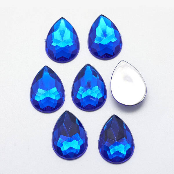 Acrylic Rhinestone Flat Back Cabochons