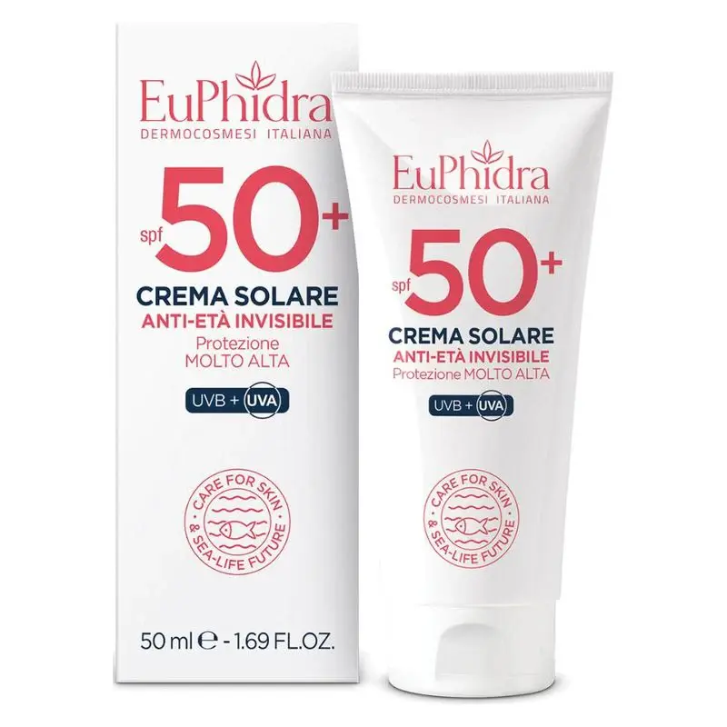 Euphidra Anti-Aging Invisible Sunscreen Very High Protection SPF 50+ 50 ml