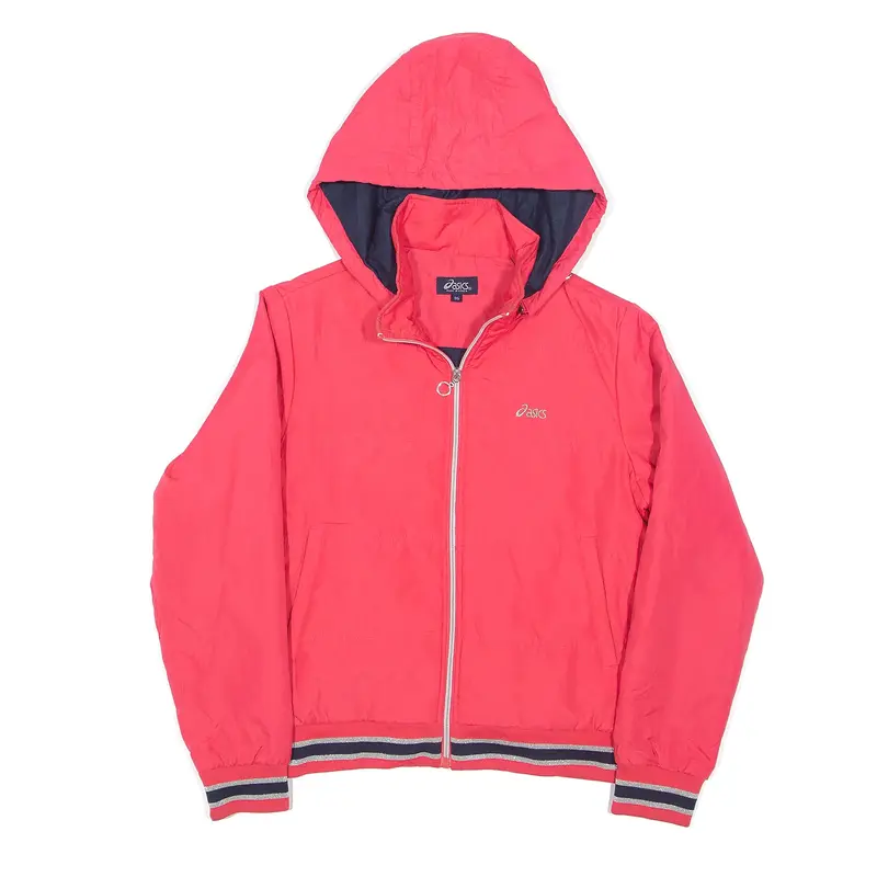 ASICS Puffer Jacket Pink Womens S