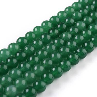 Natural White Jade Beads