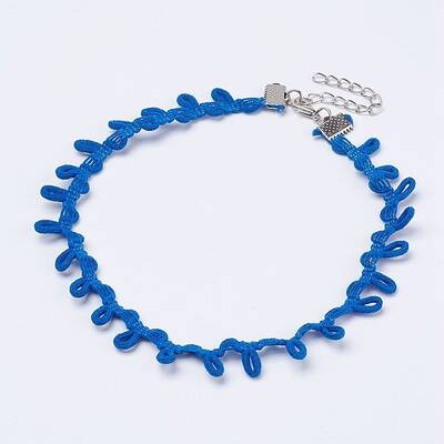 Cloth Gothic Choker Necklaces