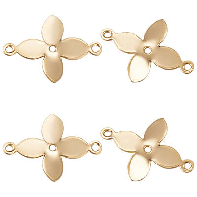 100Pcs Brass Connector Charms