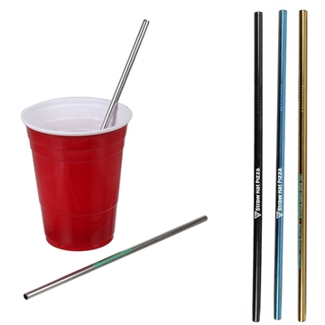 500 Promotional Metal Straw - FDA Approved & Reusable