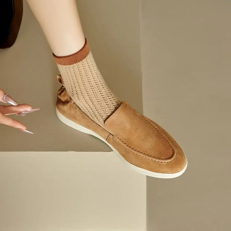 CHIKO Karim Round Toe Block Heels Loafers Shoes