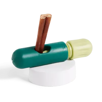 BullySafe Dog Chew Holder - Anti-Choke Bully Stick Safety Device for Aggressive Chewers