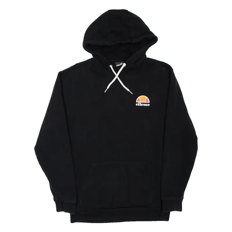 ELLESSE Mens Black Hoodie S