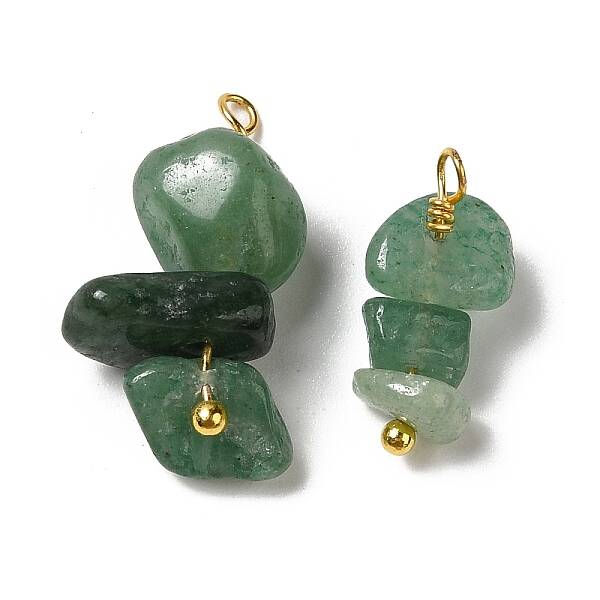 Natural Green Aventurine Pendants