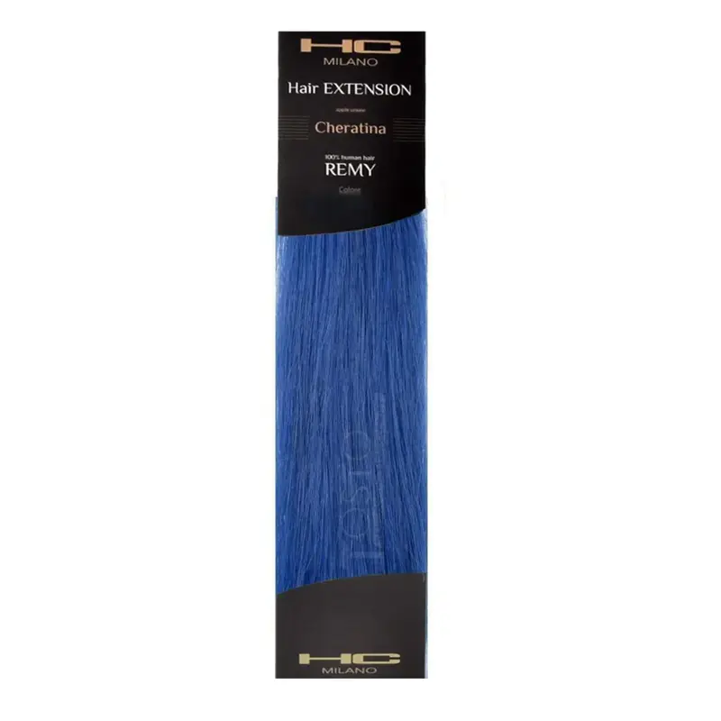 Hc milano remy keratin extension 50/55 cm col.blue