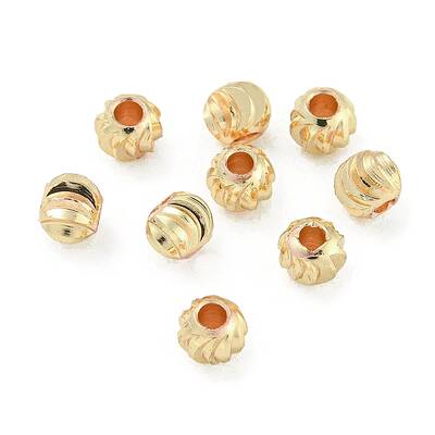 Rack Plated Brass Beads