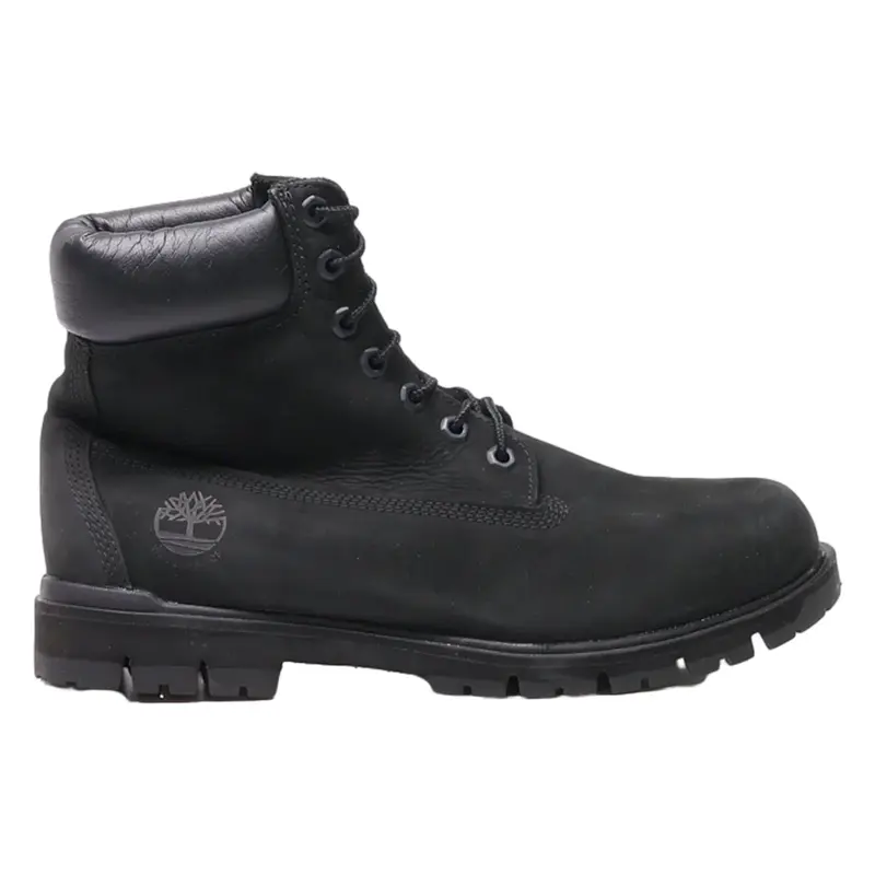 TIMBERLAND Radford 6 Inch Lace-Up Boots Black Leather Mens UK 8.5