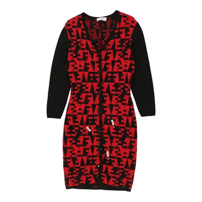 Yves Saint Laurent Sheath Dress - Medium Red Wool | Size: medium