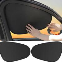 Magnetic Side Window Sun Shade Keeps Cooler Sun Shade UV Rays Privacy Protector, Reuseable Washable Sun Shade for Most Cars, ...