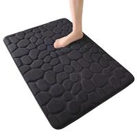 Bathroom Absorbent Floor Mat, 1/2 Counts Soft Bathroom Mat Thick Bath Mat, Door Carpet Suitable for Bedroom Balcony Living R...