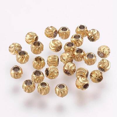 Brass Spacer Beads