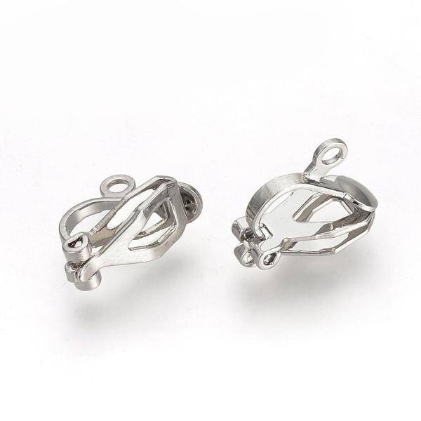 Iron Clip-on Earring Findings