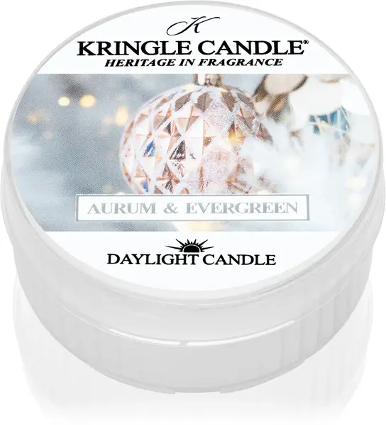Kringle Candle Aurum & Evergreen 42g food warmer candle