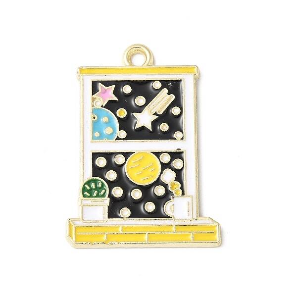 Alloy Enamel Pendants