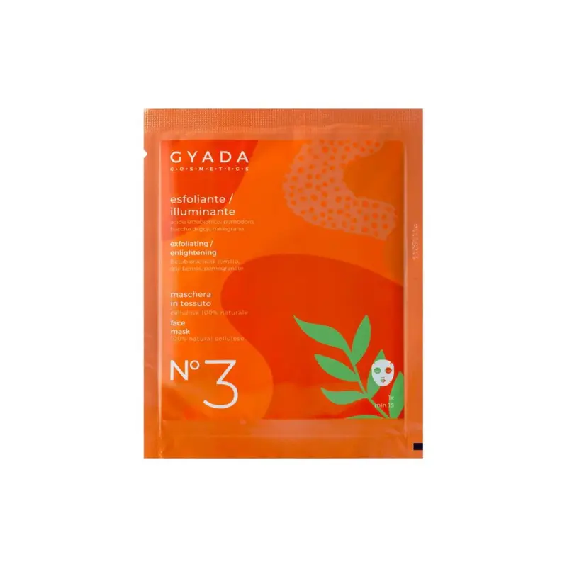 Gyada cosmetics Illuminating Exfoliating Fabric Mask No.3 15 ml