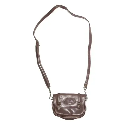 CARLINI COLLECTION Womens Crossbody Bag Brown Leather