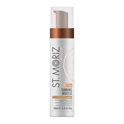 St. Moriz Abbronzatura Correttiva del Colore Idratazione Mousse Per il Viso 200 ml