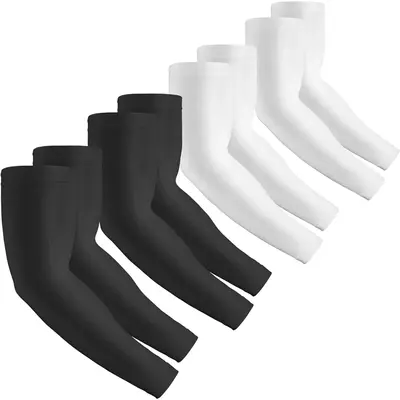 UV Protection Cooling Arm Sleeves Compression Sun Sleeves for Men Women Youth, Tattoo Cover Up, UPF 50