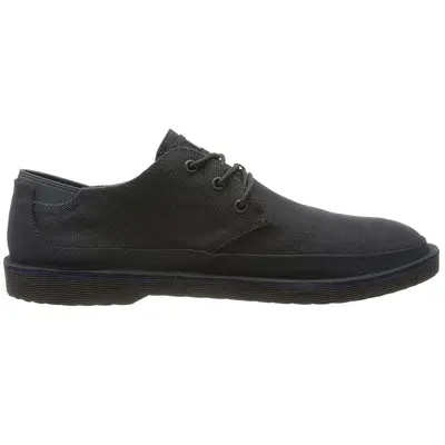 Camper Morrys K100088 Nubuck Textile Men's Lace Up Shoes - Dark Grey - Size:US 7 Men