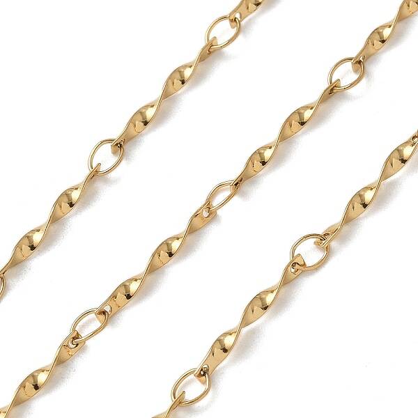 304 Stainless Steel Twist Bar Link Chains