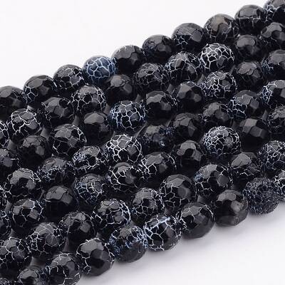 Crackle Agate Beads Strands