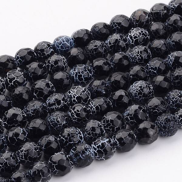 Crackle Agate Beads Strands