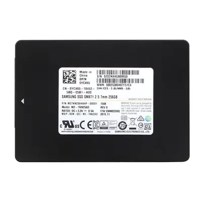 YCX65 Dell 256GB SATA 6Gb/s 2.5-Inch Solid State Drive